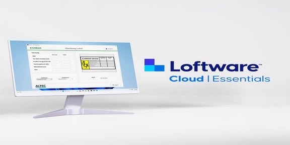 Loftware Cloud Essentials voor cloudgebaseerd labelbeheer, centraal labelontwerp en afdrukken via de browser